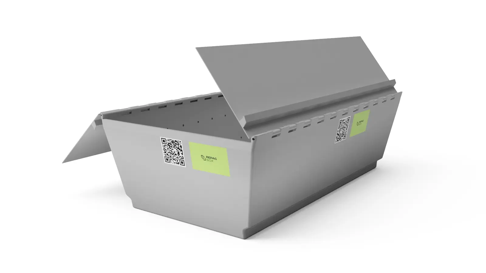 Otwarty prototyp wielorazowego opakowania transportowego RepacBox